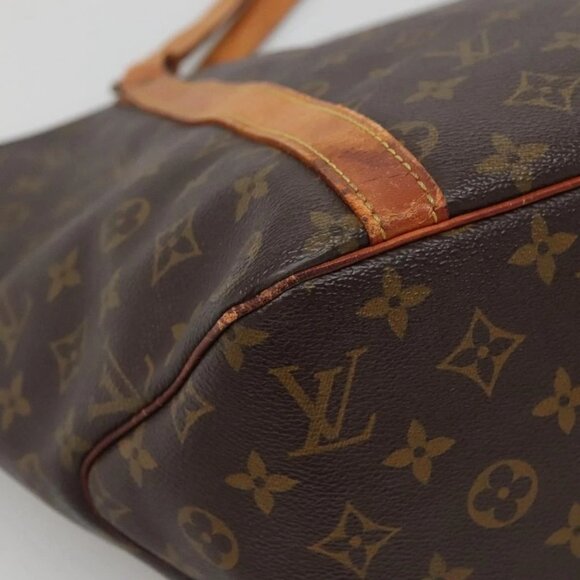 LOUIS VUITTON Monogram Sac Shopping Tote Bag M51108 LV Auth 139963 - Picture 5 of 16